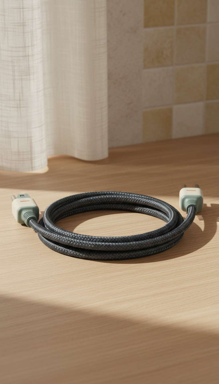 High-Quality Braided Extension Cable 3m